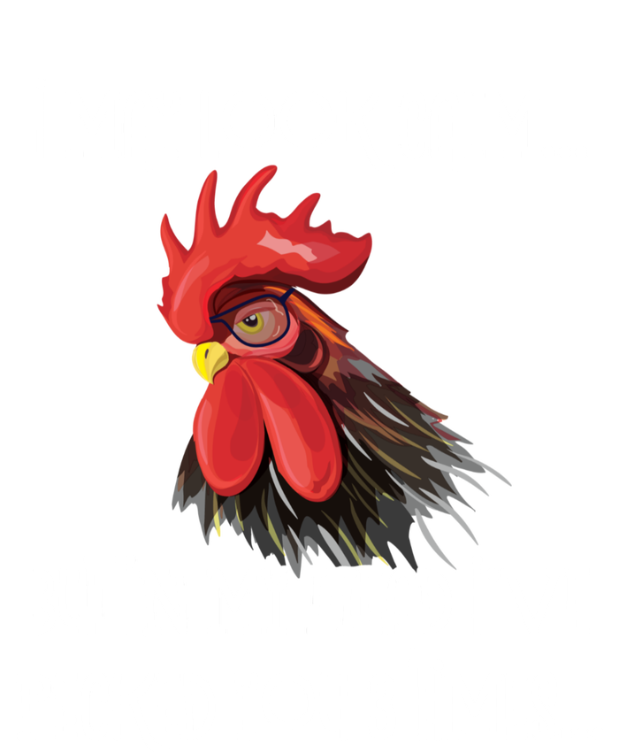 I May Look Calm But In My Head Ive Pecked You 3 Times Funny Chicken Lover Farmer T-Shirt