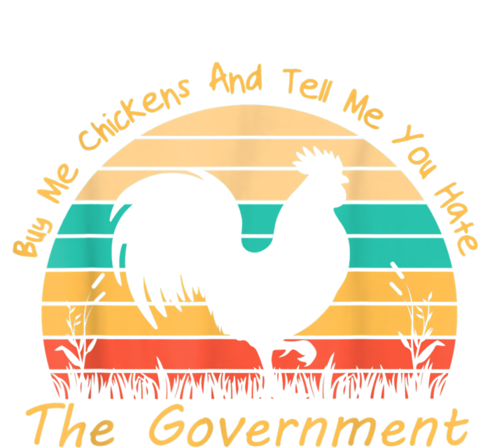 Buy Me Chickens And Tell Me You Hate The Government Vintage V-Neck T-Shirt