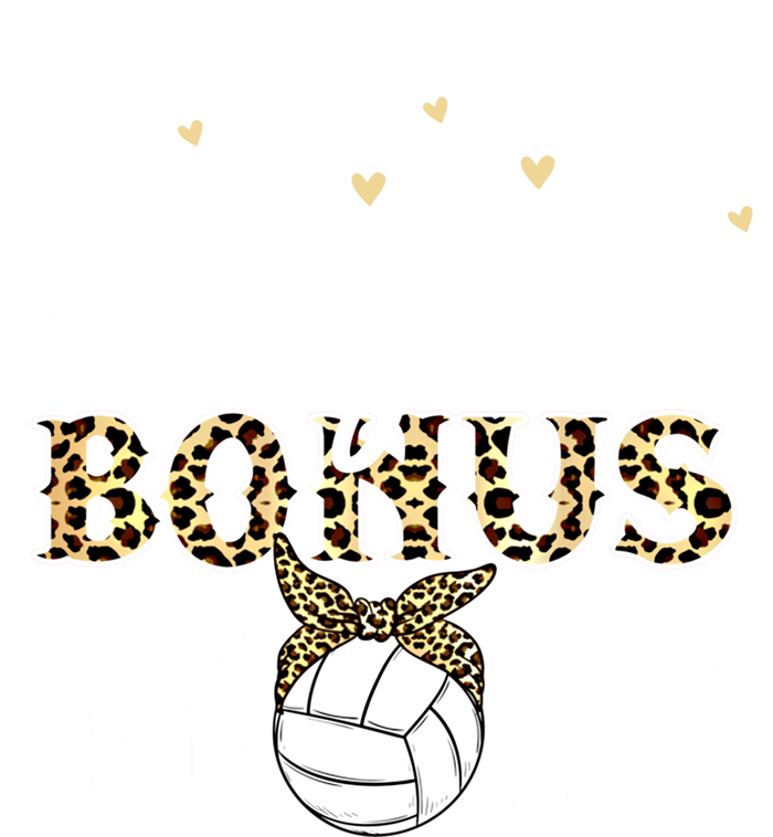 Volleyball Bonus Mom Step Mom Volleyball Mom Gift Women's Tri-Blend 3/4-Sleeve Raglan Shirt