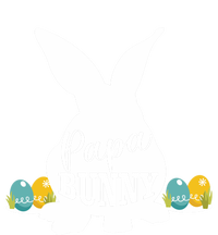 Papa Bunny Funny Matching Easter Gift Gift Women's Tri-Blend 3/4-Sleeve Raglan Shirt