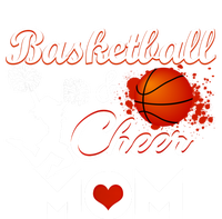 Play Basketball And Cheer Mom High School Player Cute Gift Hoodie