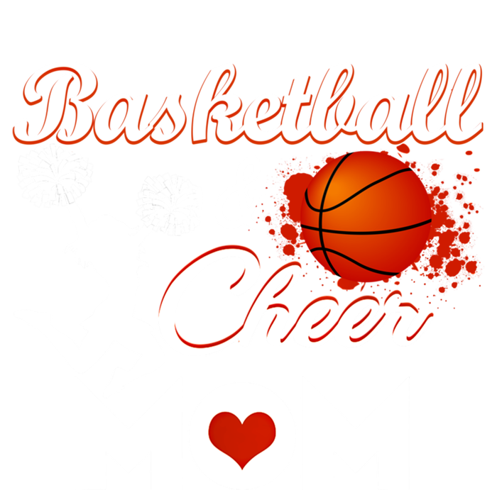 Play Basketball And Cheer Mom High School Player Cute Gift Hoodie