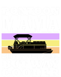 Pontoon Mama Mom Boat Captain Funny Boating Gift Ladies Essential Tank