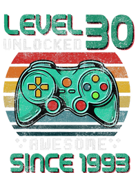 Level 30 Unlocked Awesome 1993 Video Game 30th Birthday Gift Cooling Performance Long Sleeve Crew