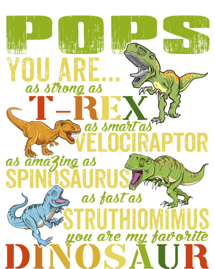 Popssaurus Pops You Are As Strong As T Rex Funny Dinosaur Gift Sweatshirt