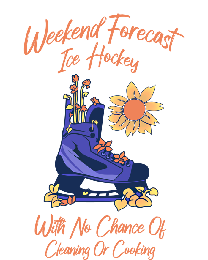 Weekend Forecast Icehockey For Ice Hockey Mom Gift Tall T-Shirt