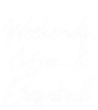 Weekends Coffee And Baseball Sports Fan Dad Baseball Mom Gift USA-Made Snowflake Beanie