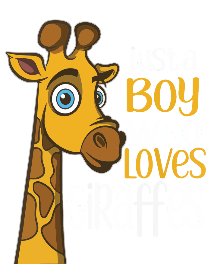 Just A Human Who Loves Giraffes Funny Giraffe Gift Tie-Dye T-Shirt