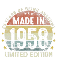 Made In 1958 65 Years Old 65th Birthday Gifts For Love T-Shirt