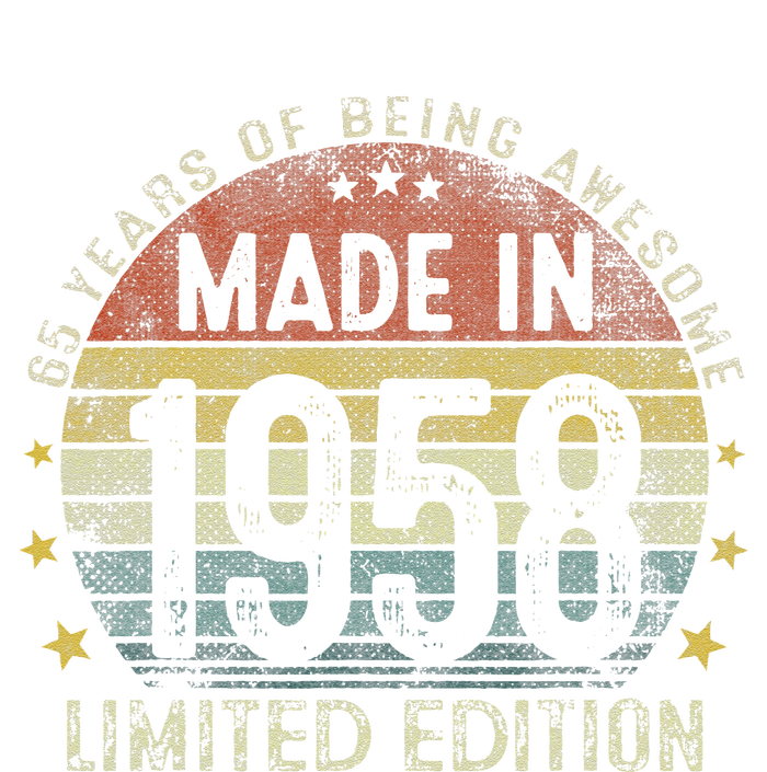 Made In 1958 65 Years Old 65th Birthday Gifts For Love T-Shirt