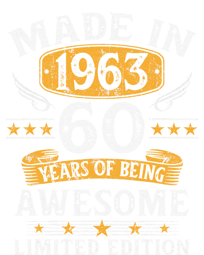 Made In 1963 60 Years Old Gifts 60th Birthday Gift For T-Shirt