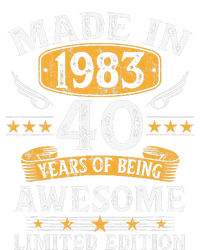 Made In 1983 40 Years Old Gifts 40th Birthday Gift For T-Shirt