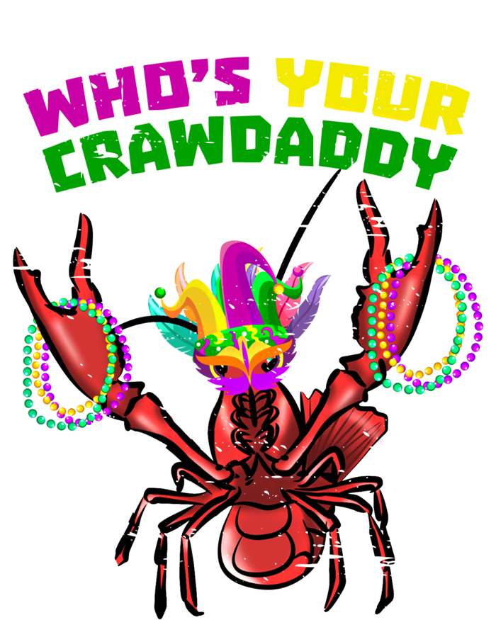 Whos Your Crawdaddy Crawfish Funny Mardi Gras Gift Bumper Sticker