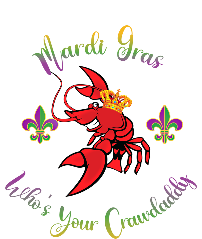 Whos Your Crawdaddy Crawfish Jester Mardi Gras Parade Gift Women's Flannel Pajama Set