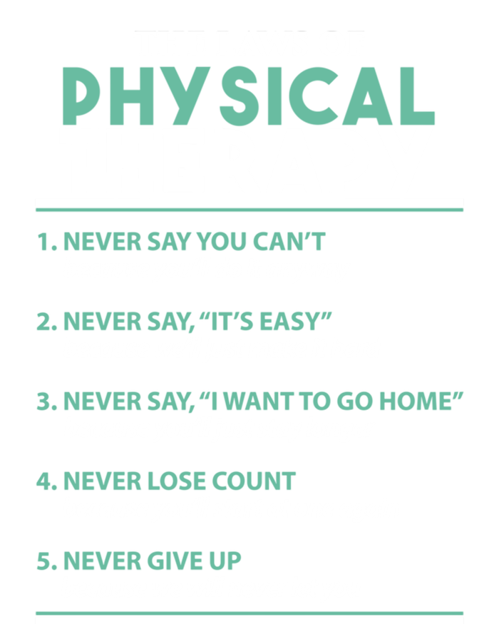 Pt School Physical Therapist The Laws Of Physical Therapy Gift Coaster