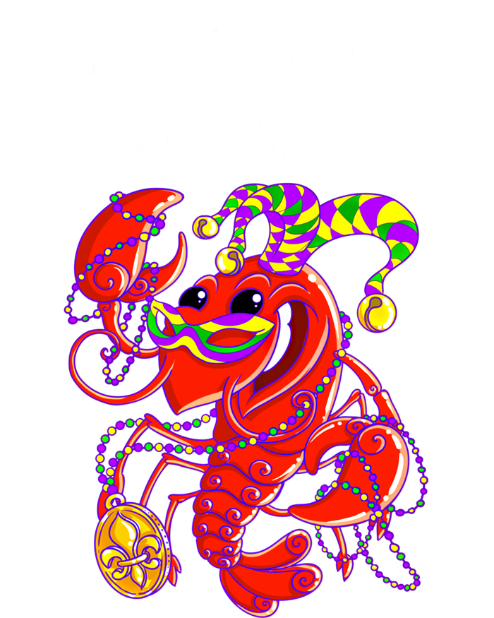 Whos Your Crawdaddy Gift For Funny Mardi Gras Crawfish Gift Tank Top