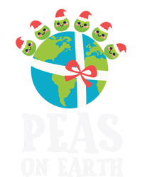 Pun Christmas Sayings Peas On Earth Funny Xmas Gift T-Shirt