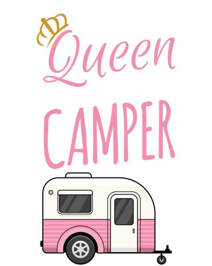 Queen Of The Camper Camping Mom Camp Outdoors Lover Funny Gift Hoodie