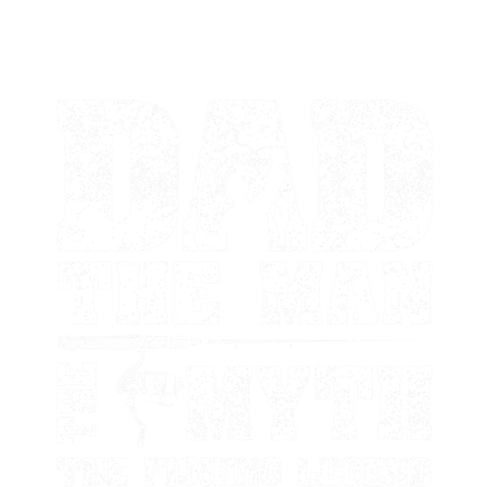 Father's Day Funny Dad The Man The Myth The Fishing Legend Gift Fishing Dad Flexfit Unipanel Trucker Cap