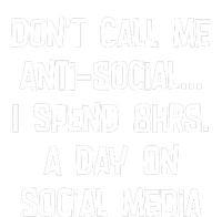 Don't Call Me Antisocial, I Spend 8hrs A Day On Social Media Mousepad