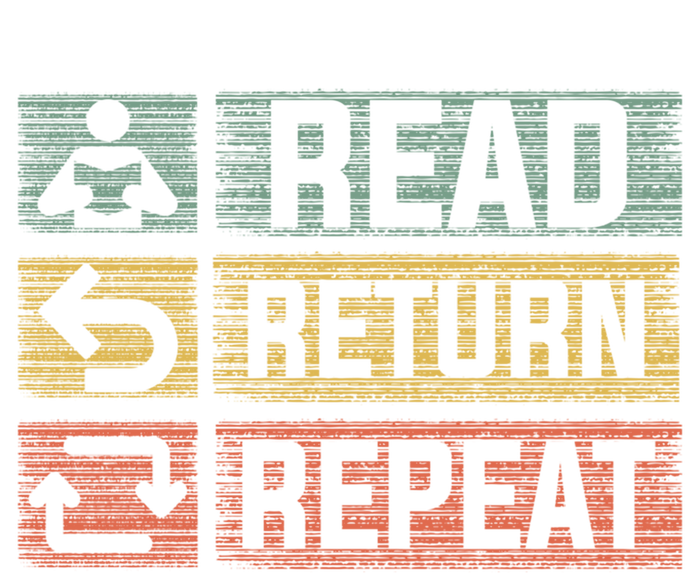 Read Return Repeat Funny Library Librarian Meaningful Gift Coaster