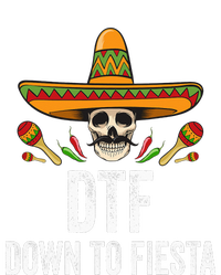 DTF Down To Fiesta Funny Mexican Skull Cinco De Mayo T-Shirt