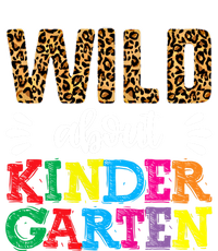 Wild About Kindergarten Teacher Gift Back To School Leopard Meaningful Gift T-Shirt