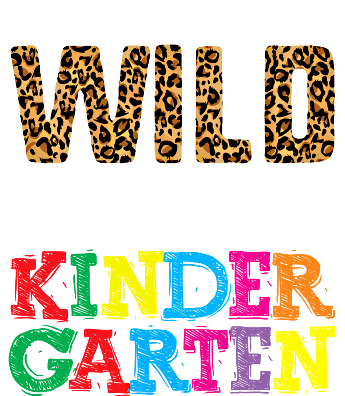 Wild About Kindergarten Teacher Gift Back To School Leopard Meaningful Gift T-Shirt