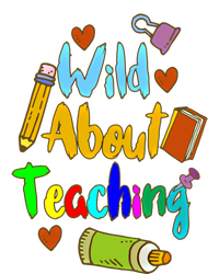 Wild About Teaching Designs For Teachers Gift Sustainable Knit Beanie