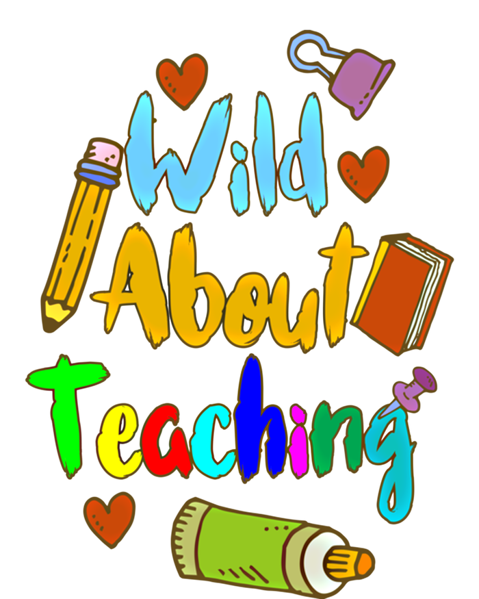 Wild About Teaching Designs For Teachers Gift Sustainable Knit Beanie