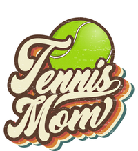 Retro Tennis Mom Sports Mama Mothers Day Gift T-Shirt