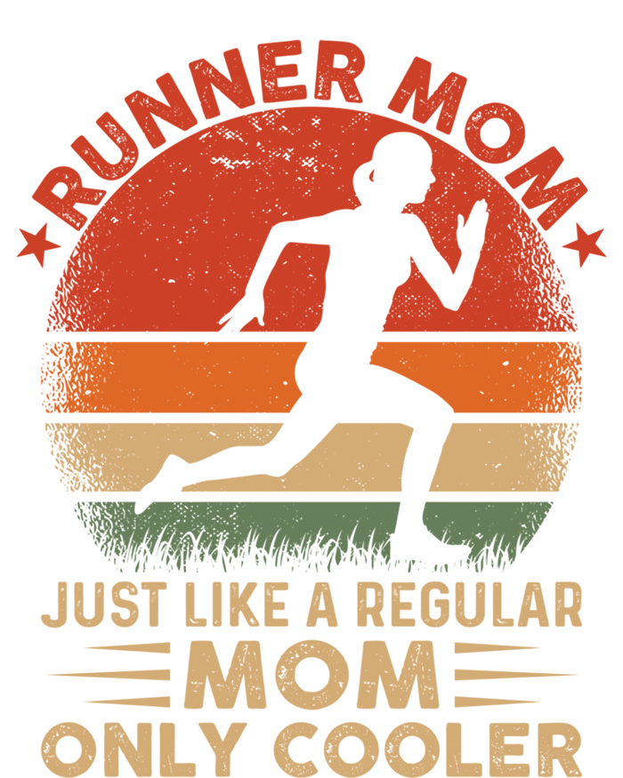 Runner Mom Marathon Race Track And Field Mothers Day Gift T-Shirt