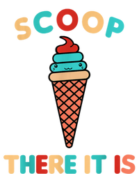 Scoop There It Is Tag Team Funny Ice Cream Pun Sweet Tooth Gift Kids Long Sleeve Shirt