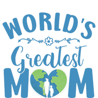 World's Greatest Mom Mamma Mommy Mammy Mum Mummy Mama Gift Stripe Pom Pom Beanie