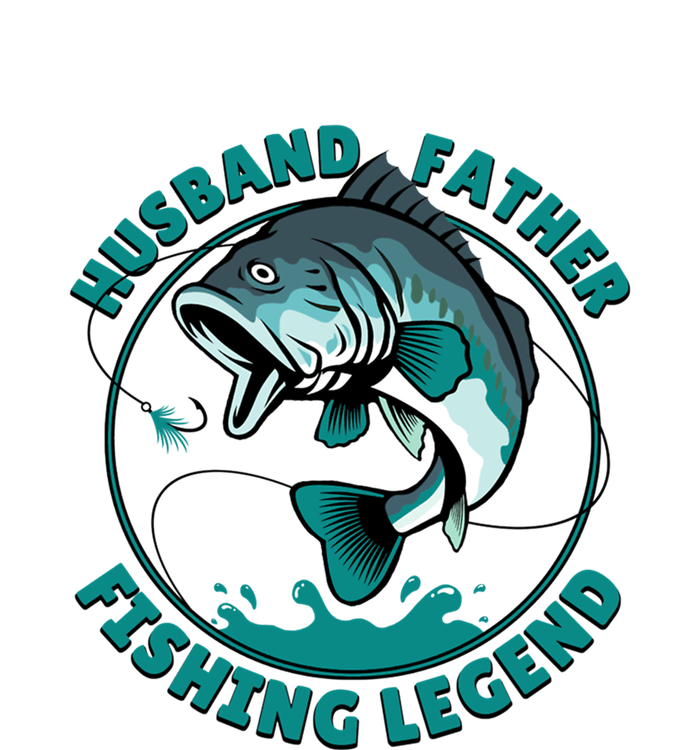 Father's Day Husband Father Fishing Legend Gift T-Shirt