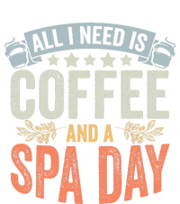 All I Need Is Coffee Retro Spa Day A Relaxing Spa Trip Ladies Essential Tank