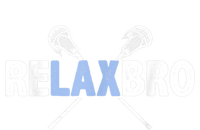 RELAX BRO Funny Lacrosse Player Lax Lover Joke Teen Tank Top