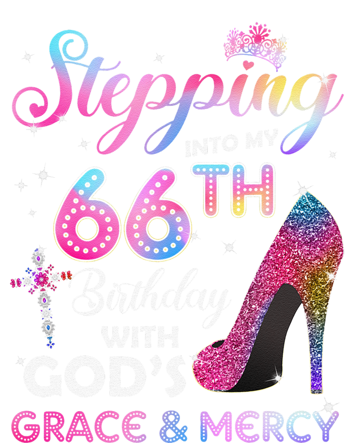 Stepping Into My 66th Birthday Gift Women 66 Years Old Pumps T-Shirt