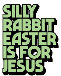 Silly Rabbit Easter Is For Jesus Retro Vintage Christian Gift Tie-Dye Long Sleeve Shirt