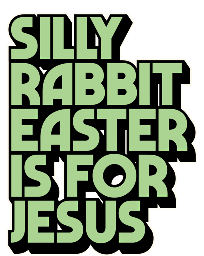 Silly Rabbit Easter Is For Jesus Retro Vintage Christian Gift Tie-Dye Long Sleeve Shirt