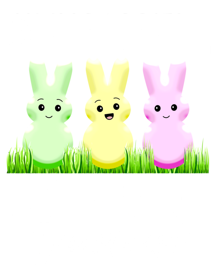 Silly Rabbits Easter Is For Jesus Christian Easter Gift Striped Beanie with Solid Band