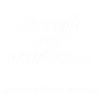 Strength Over Weakness Gift Hashimoto’s Disease Awareness Gift T-Shirt