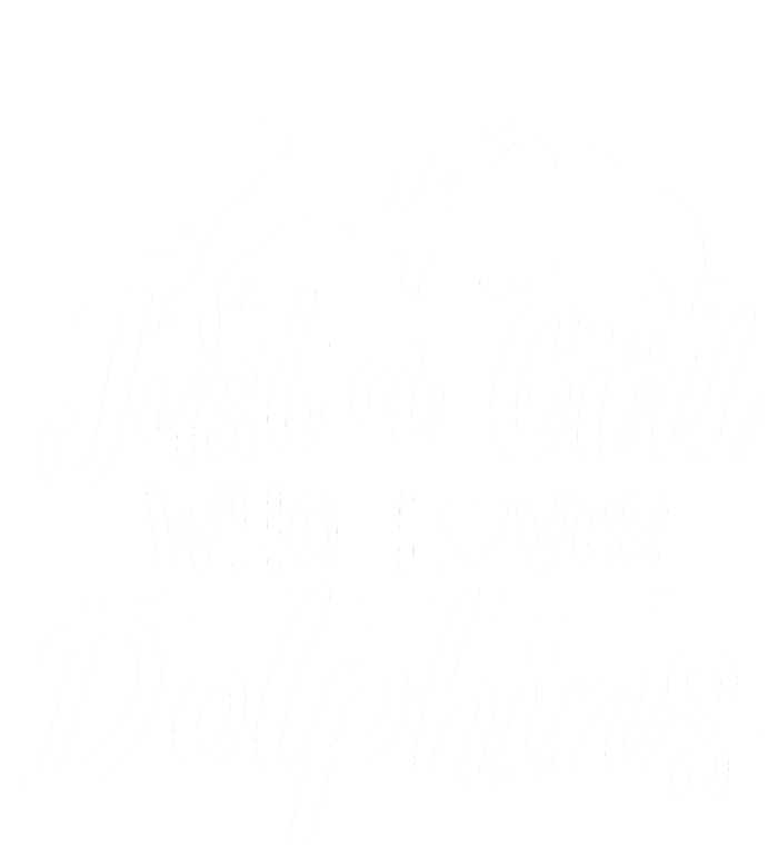 Dolphin Just A Who Loves Dolphins Kids Hoodie