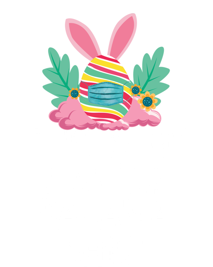 This Is My Easter Pajama Gift Funny Easter Egg Bunny Masked Gift 16 in Basic Backpack