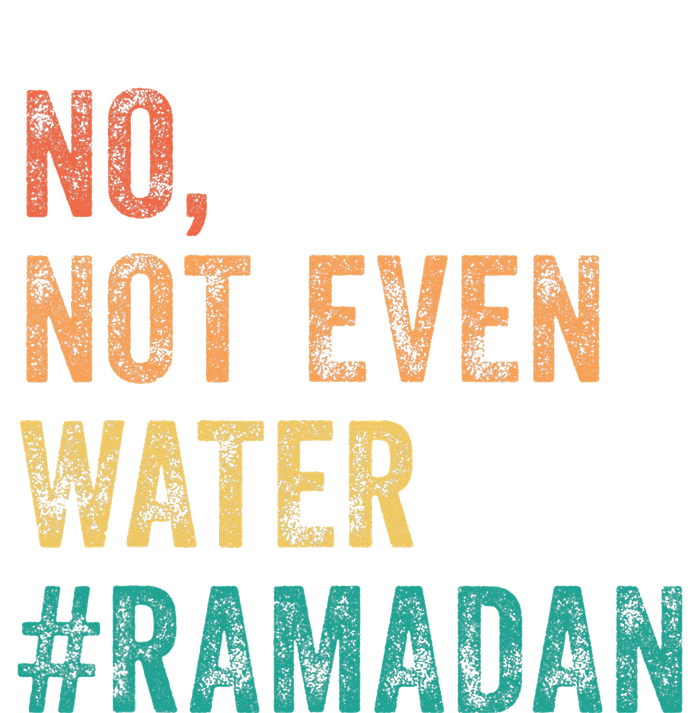 Ramadan Kareem Mubarak No Not Even Water Ramadan Doggie Tank