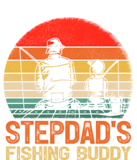 Vintage Stepdad's Fishing Buddy Fishing Father's Day Meaningful Gift T-Shirt