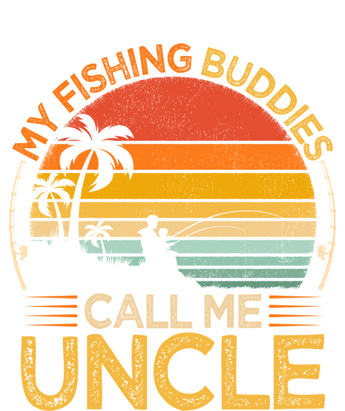 Vintage My Fishing Buddies Call Uncle Fishing Father's Day Meaningful Gift T-Shirt