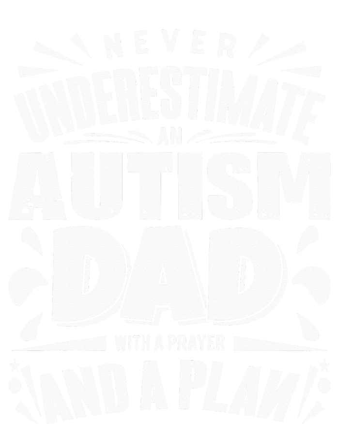 Never Underestimate an Autism Dad ASD Awareness Grommeted Golf Towel