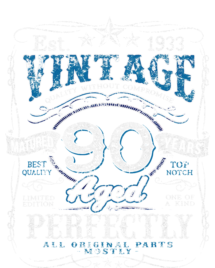 Vintage 1933 Limited Edition 90 Year Old 90th Birthdays T-Shirt