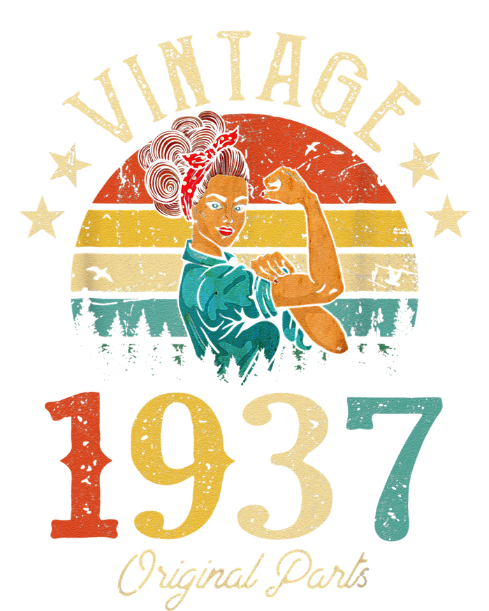 Vintage 1937 Made In 1937 86th Birthday 86 Years Old T-Shirt